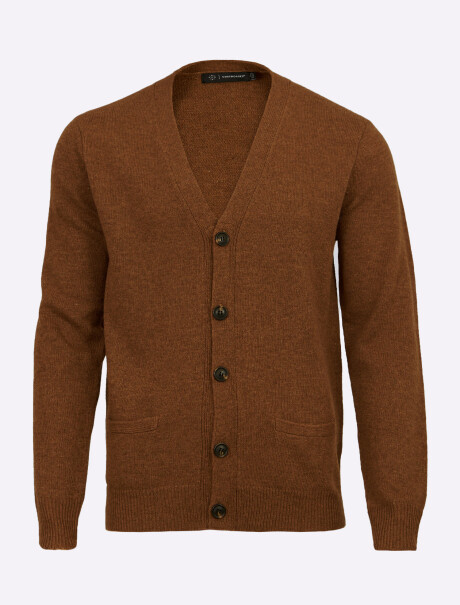 Cardigan marron