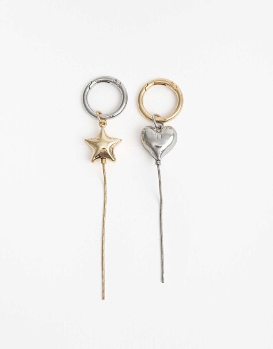 Set De 2 Llaveros Regalables - Combinacion Bicolor 