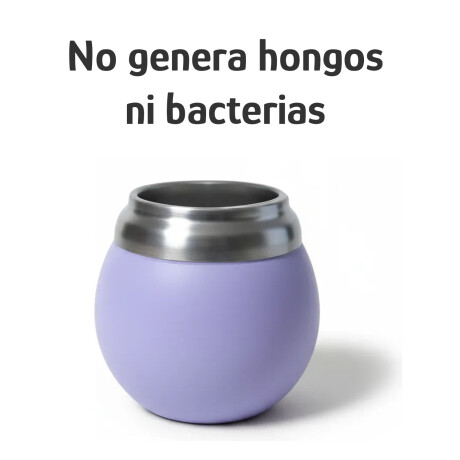 Mate Chico con Doble Pared en Acero Inoxidable 120Ml Comet Lila