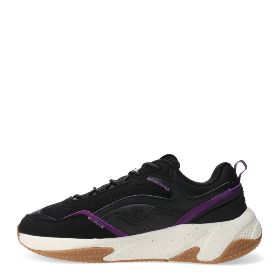 Championes Unisex Topper Urban Valley Negro - Violeta