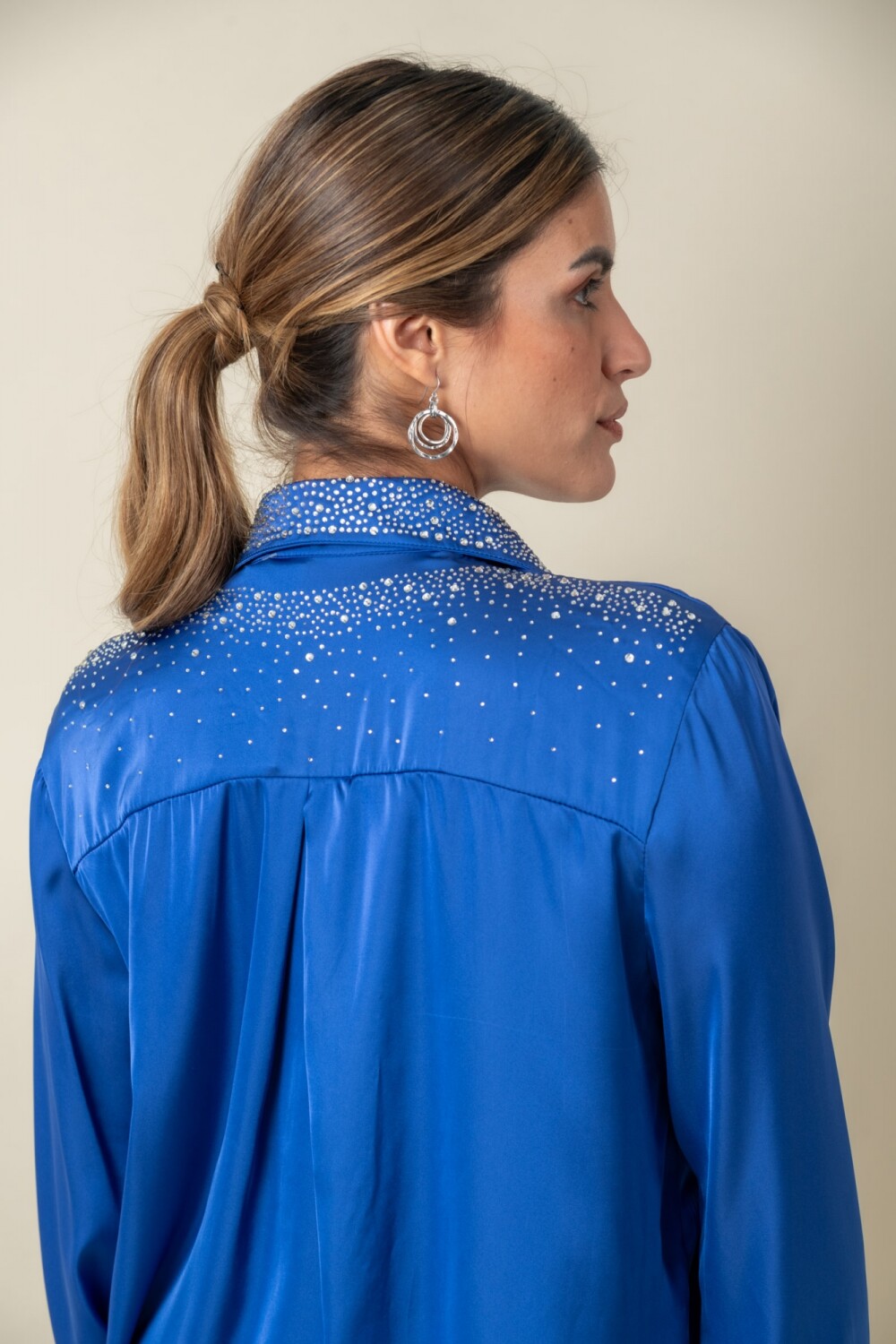 CAMISA MIMOSA Azul francia