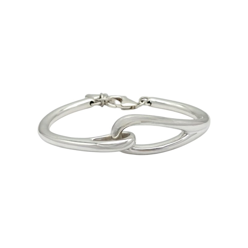 Brazalete Enlazado-Plata 925 inflada-Sin piedra-BR3007 sinpiedra
