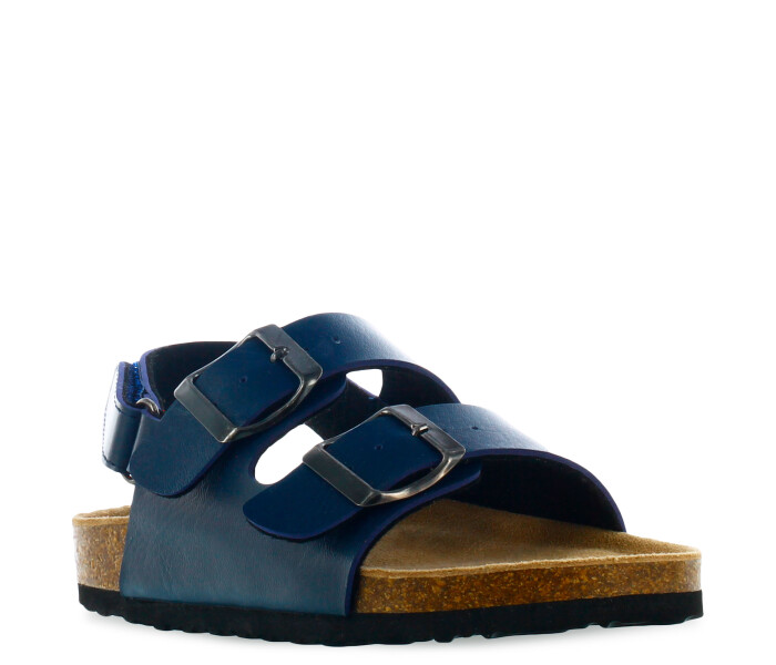 Sandalia DUNKY con hebillas y velcro Navy