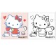 Canvas con textura Sanrio Kitty