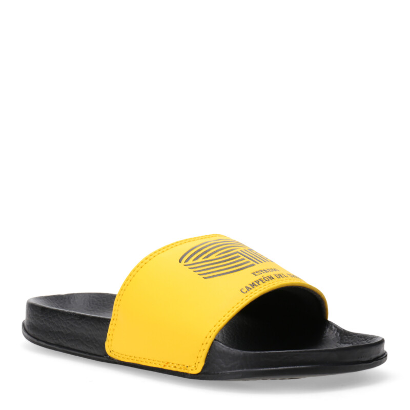 Chanclas Infantiles Peñarol Bandera CAP Negro - Amarillo