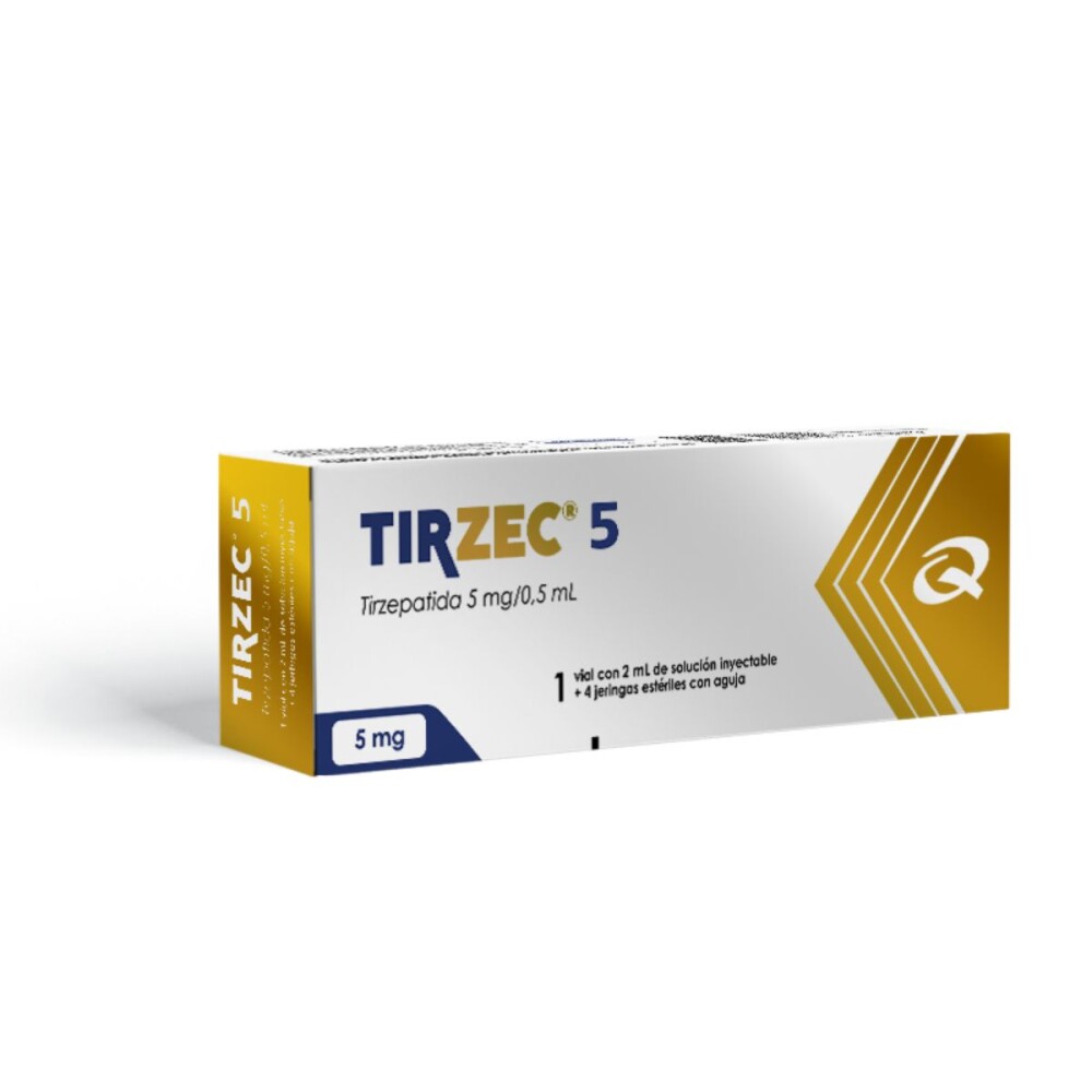 TIRZEC 5 MG SOL INYECT X 2ML+ 4 JERINGAS única