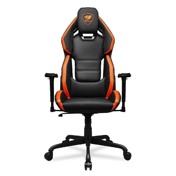 Silla Gamer Cougar Hotrod Brazos 3d Ajustable SILLA COUGAR HOTROD ORANGE