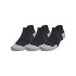 UA Velociti Run Cush 3pk NS-WHT BLK-001