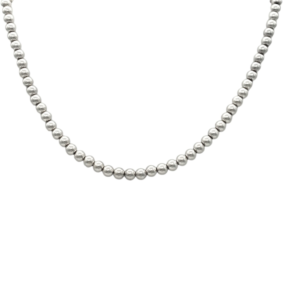 Cadena eslabón Bolas - Plata 925 - Sin Piedra - CD3270 - sinpiedra 