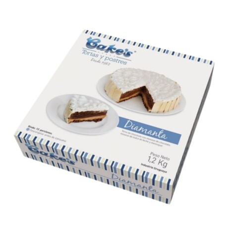 Torta Congelada Cakes Diamanta 1.200kg Torta Congelada Cakes Diamanta 1.200kg