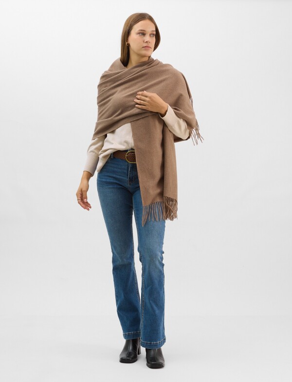 Bufandon Cashmere TOSTADO