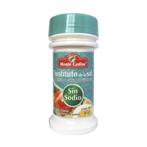 Sustituto sal sin sodio 65g Sustituto Sal Sin Sodio 65g