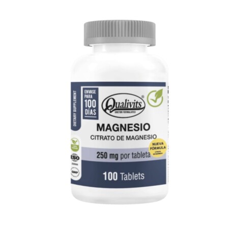 Qualivits Citrato de Magnesio 100 Tabletas