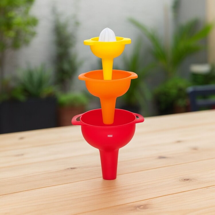 SET DE EMBUDOR 3 PIEZAS MOR SET DE EMBUDOR 3 PIEZAS MOR