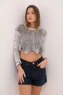 SWEATER SPIKES Blanco