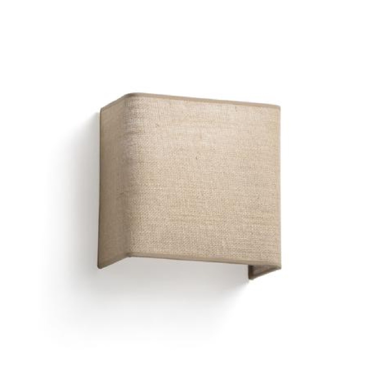 Luminaria de Pared Soto Small Rectangular Yute 