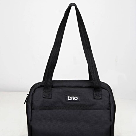 brio Freeze Lunchera Congelable Daytona Negra lisa