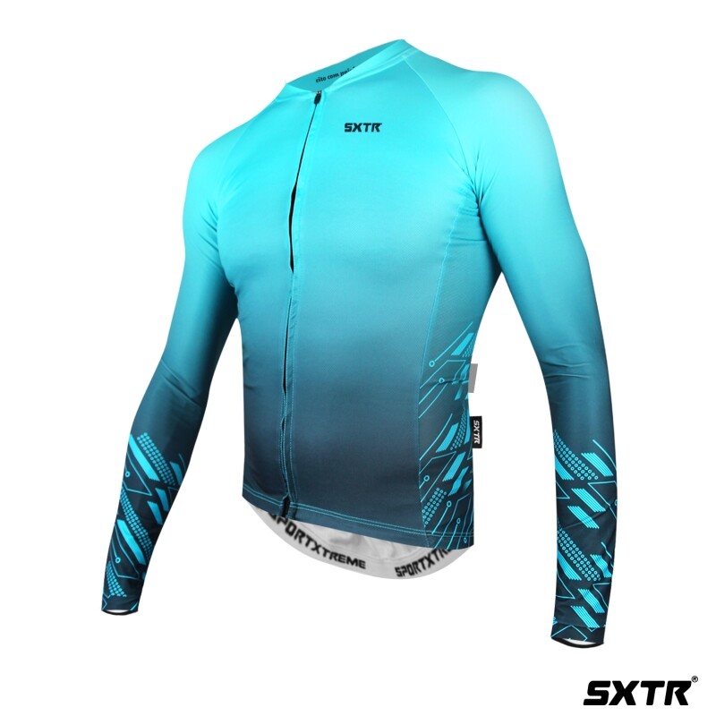 Camiseta Sxtr Maillot M/larga Slim Move Azul