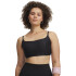 Open Back Bralette-WHT BLK-001