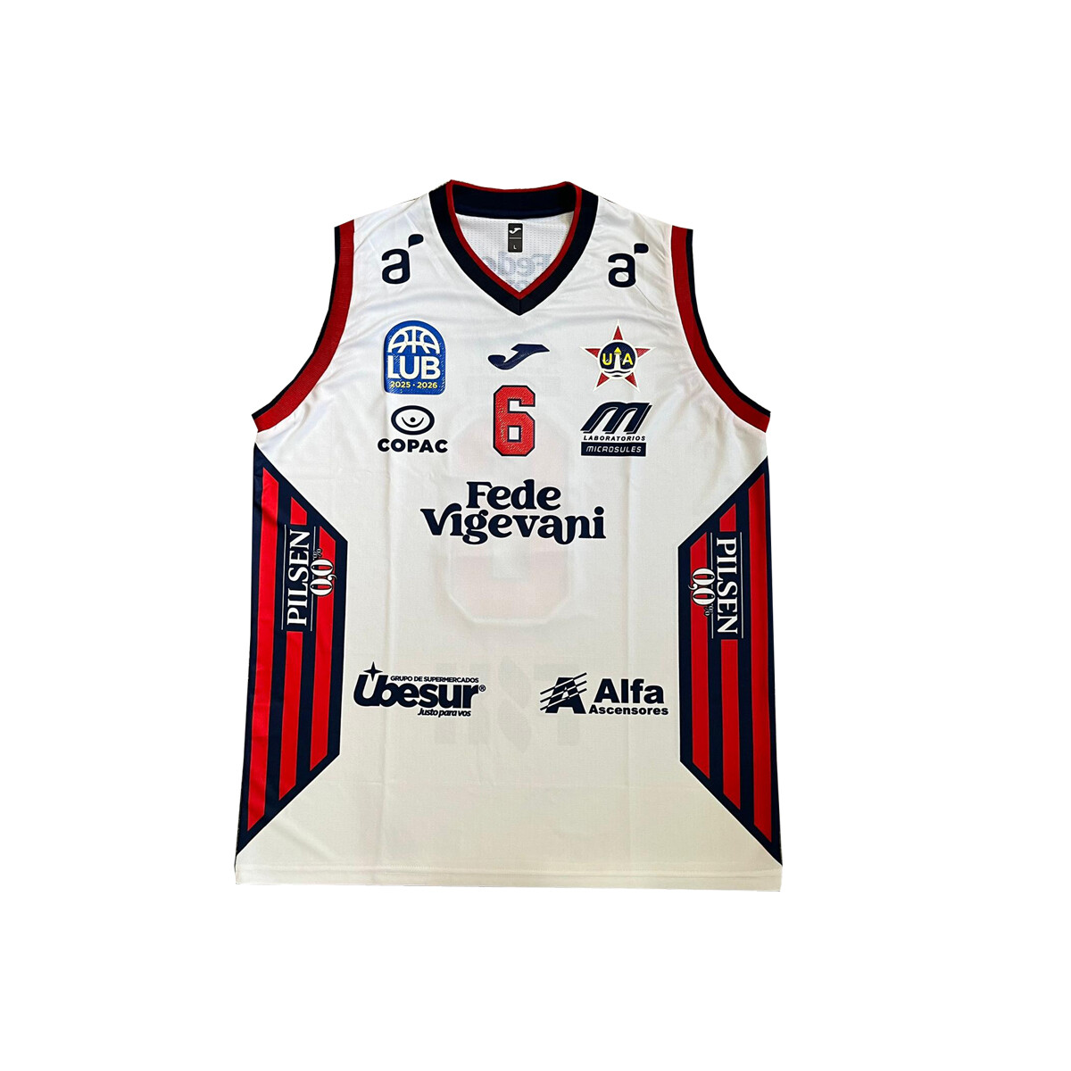 Musculosa Joma de Niño -Unión Atlética 06- CAMISETAUA06WHTJR - WHITE 