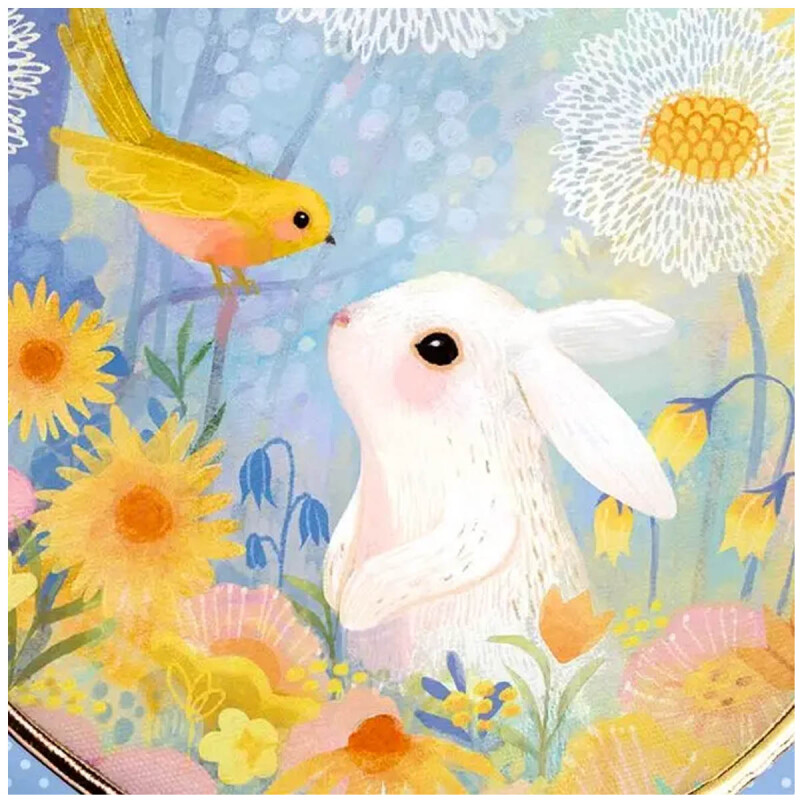 Cartera Redonda Rabbit Little Big Room Djeco Cartera Redonda Rabbit Little Big Room Djeco