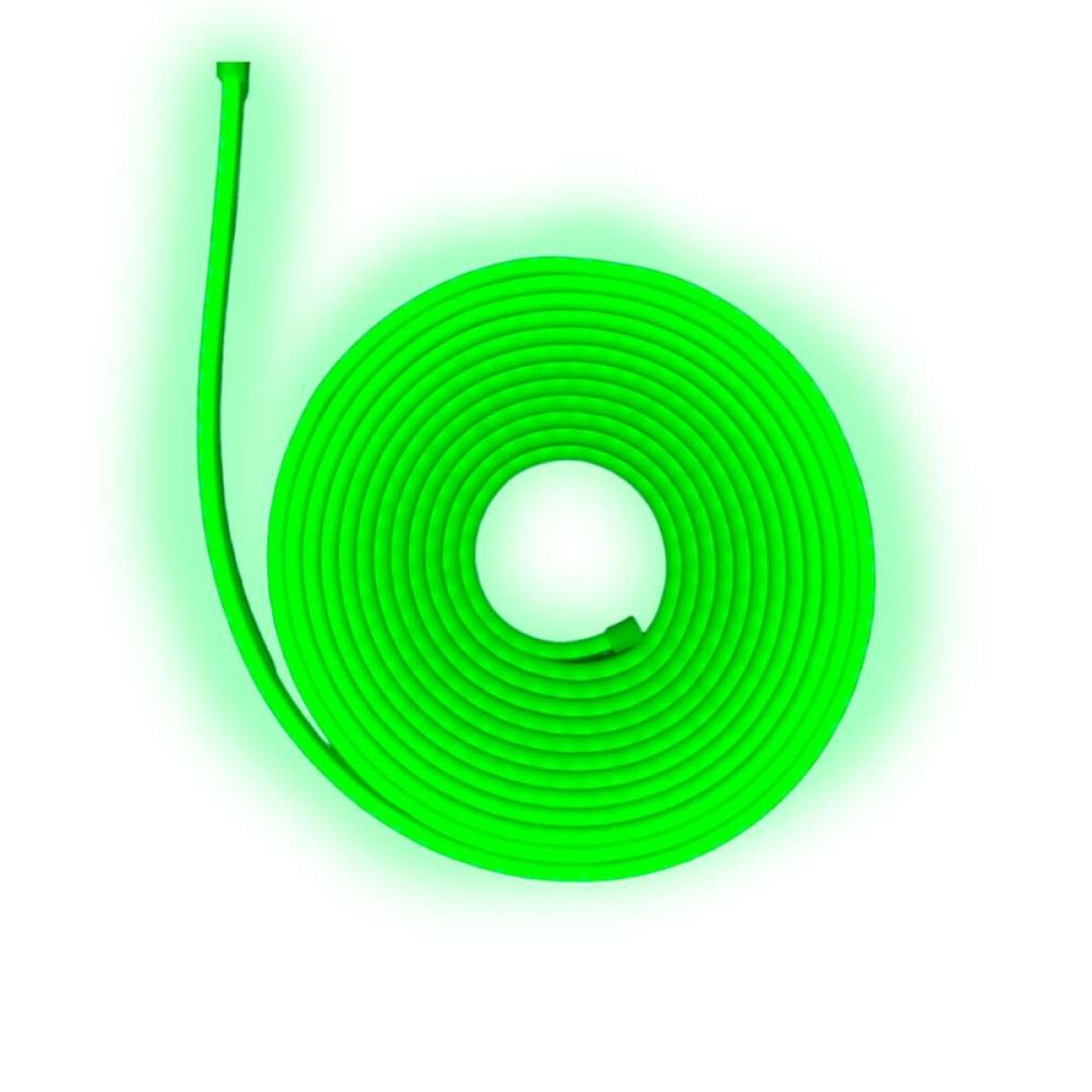 Kit Completo Cinta Tira Led Neon Flexible 5 Metros - Verde 