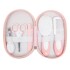 Set cuidados higiene clasico neccesaire BUBA rosado