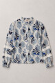CAMISA DAMASCO AZUL
