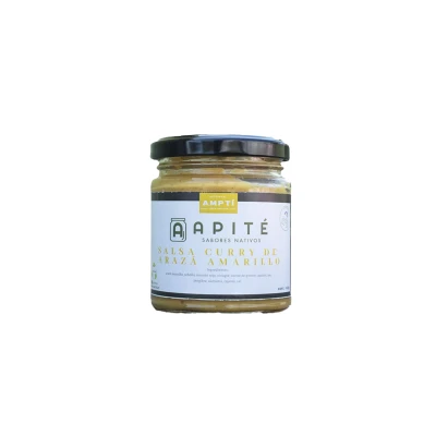 Salsa de curry de araza amarillo Apite Salsa De Curry Apite De Araza