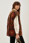 Chaleco Dupatta Marron