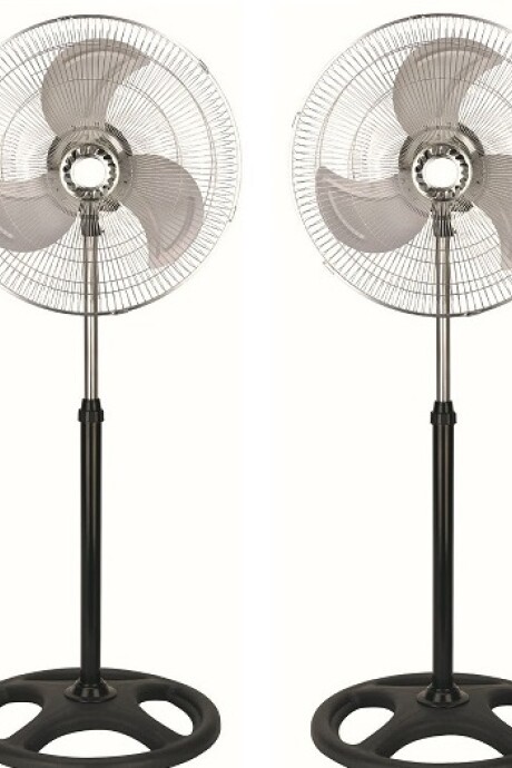 Pack X 2 Ventiladores Industrial Con Pedestal Pie 3 Velocidades Pack X 2 Ventiladores Industrial Con Pedestal Pie 3 Velocidades