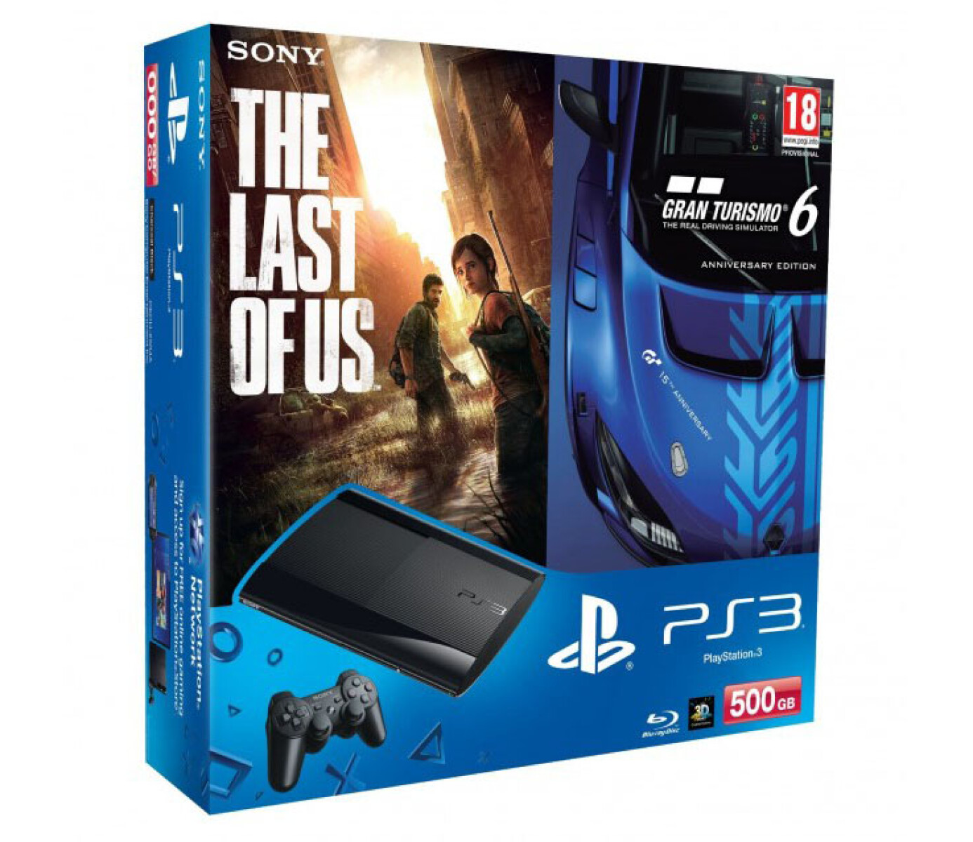 Consola Playstation 3 500GB Last Of Us Bundle 