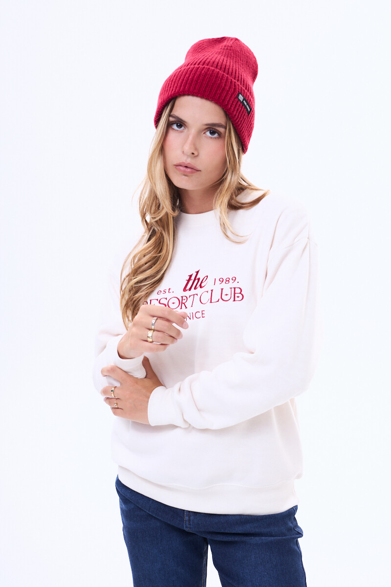 Buzo de felpa Pipa Crudo