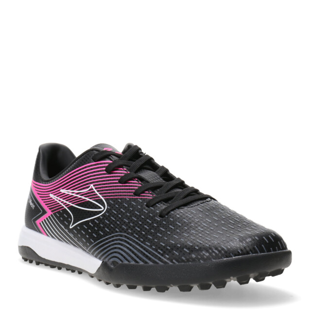 Championes de Hombre Topper Stingray III Mach TF Negro - Blanco - Fucsia