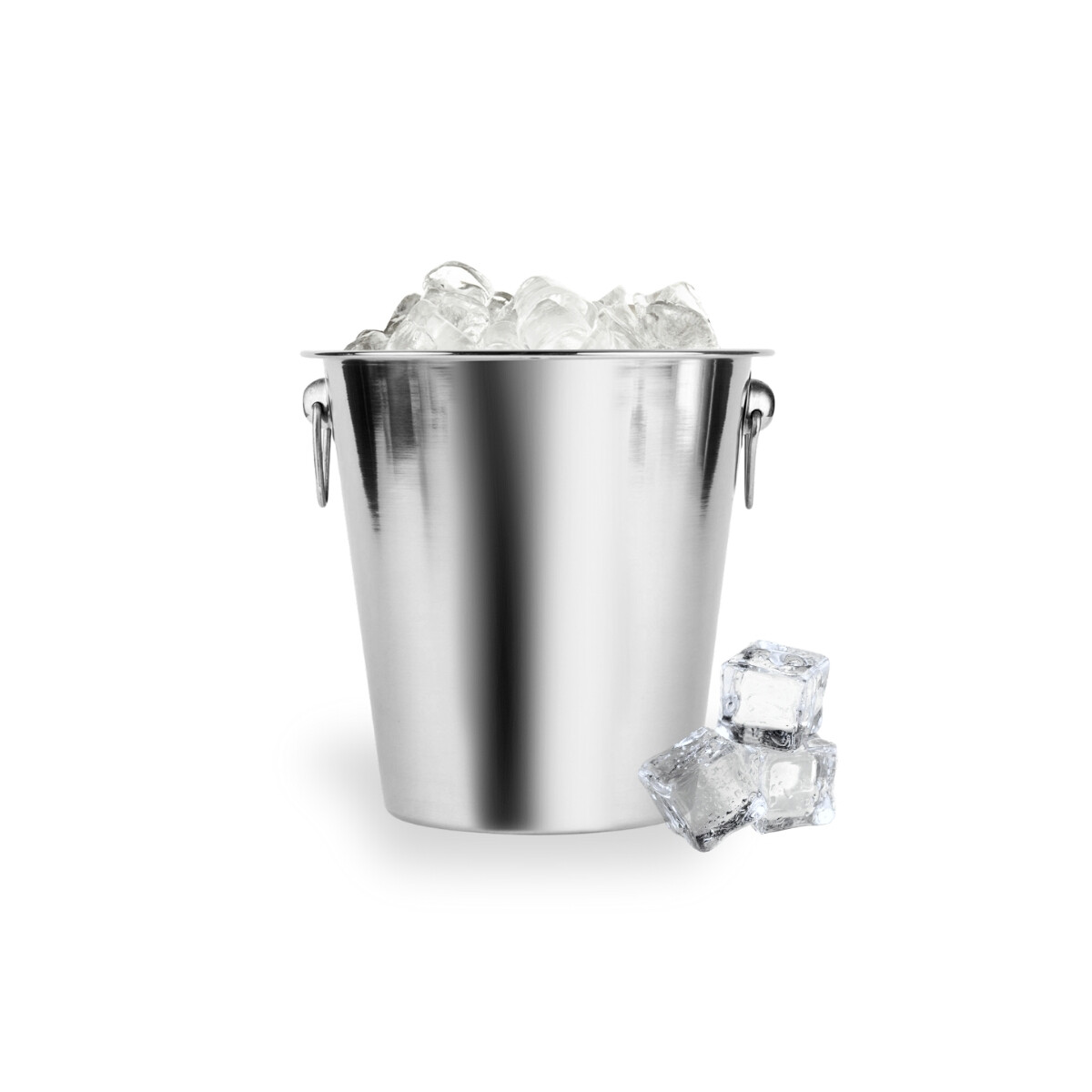 Balde para Champagne de Acero Inoxidable 21 cm 