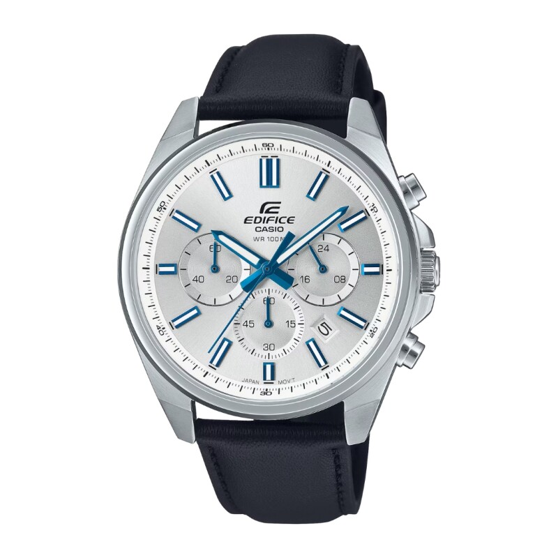 Reloj Casio Edifice EFV650L 7AVUDF para hombre en cuero Reloj Casio Edifice Efv650l 7avudf Para Hombre En Cuero