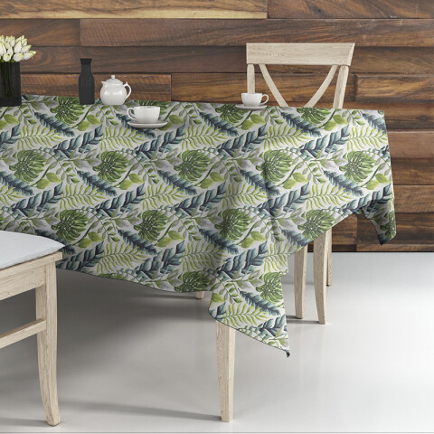 Mantel Waterproof Home Class 140 x 260 cm Hojas