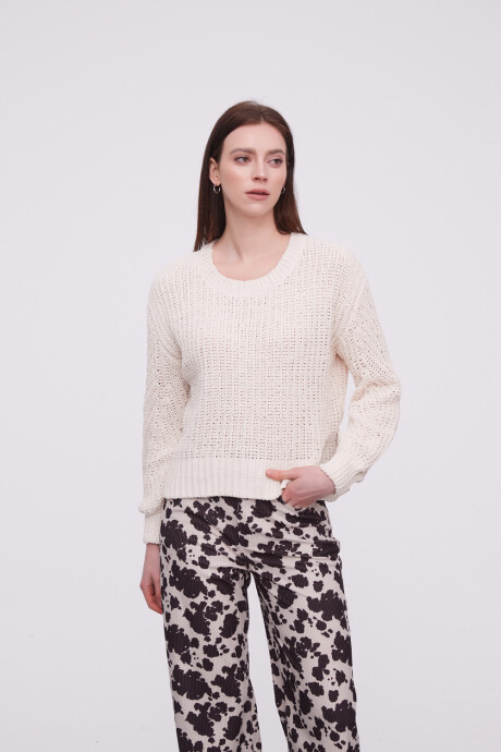 Sweater Eneldo Crudo / Natural