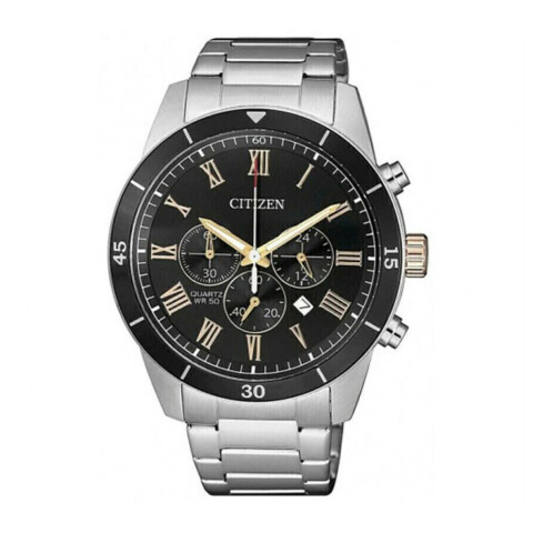 Reloj Citizen AN8168-51H para hombre con correa de acero Negro