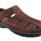 Sandalias de Hombre Lombardino Casual Marrón Chocolate (Nobuk)