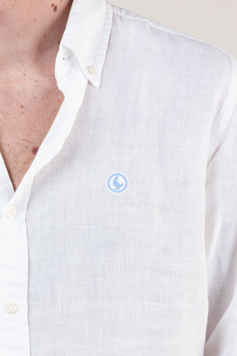 Camisa Lino Blanca