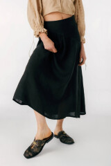 Zueco Giverny Pelo Marron