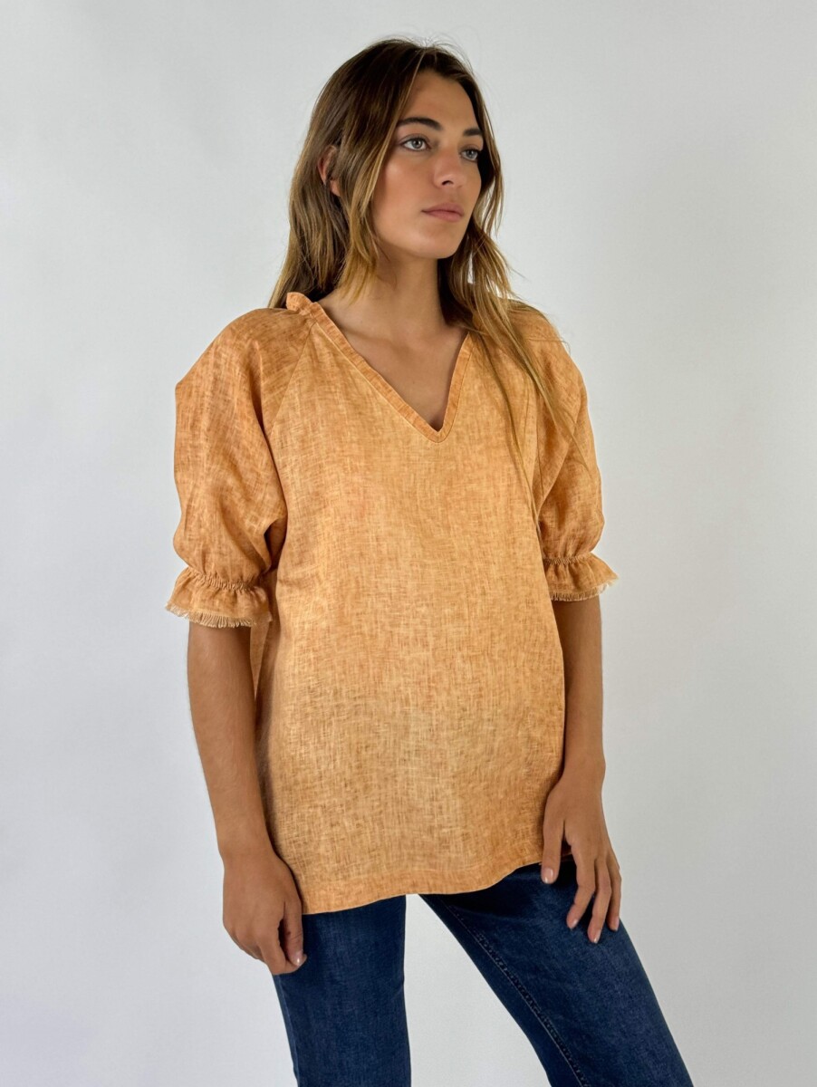 BLUSA CISNE - TERRACOTA 