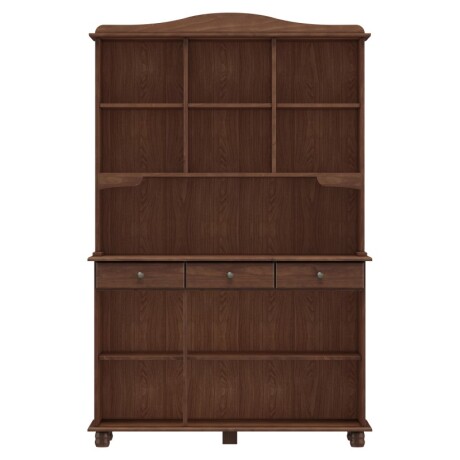 Cristalero 3+2 Puertas +3 Cajones Café ( U