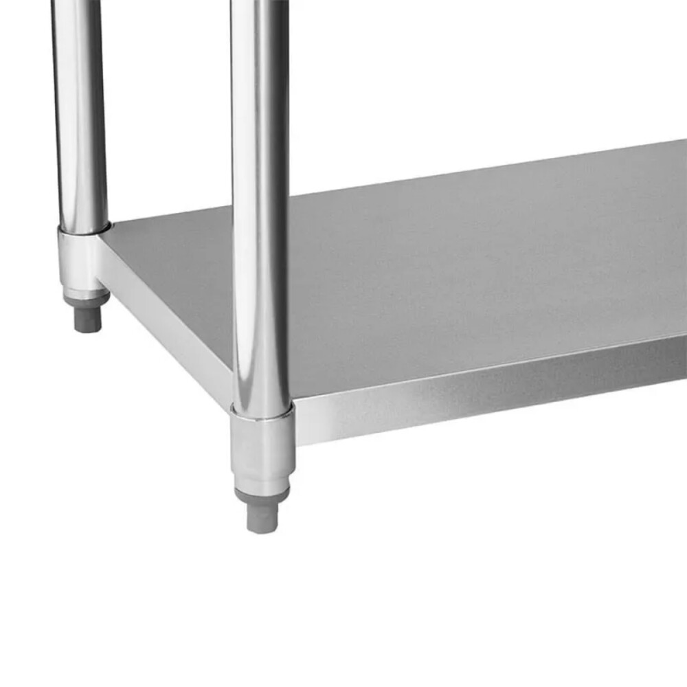 Mesada con Borde y Estante Inferior 120x60 cm Mesada con Borde y Estante Inferior 120x60 cm