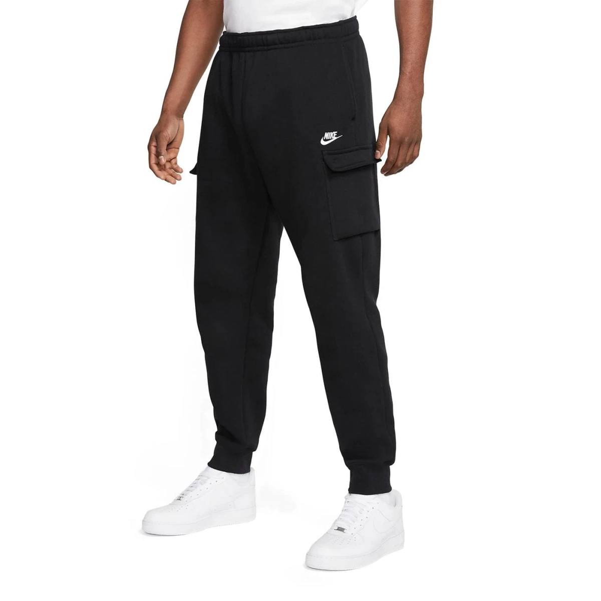Pantalon Nike Moda Hombre Club Cargo BB Black/Black/(White) - S/C 