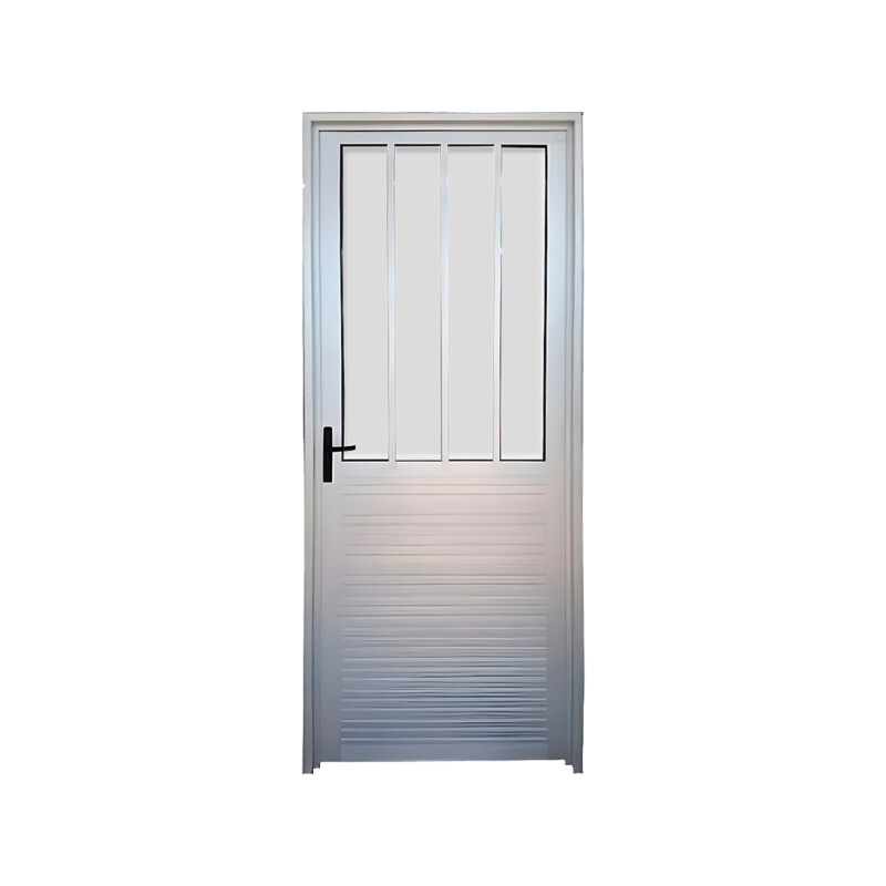Puerta Aluminio Serie 30 Mitad Vidrio Puerta Aluminio Serie 30 Mitad Vidrio