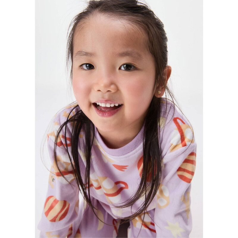 PIJAMA ML FEM LILAC