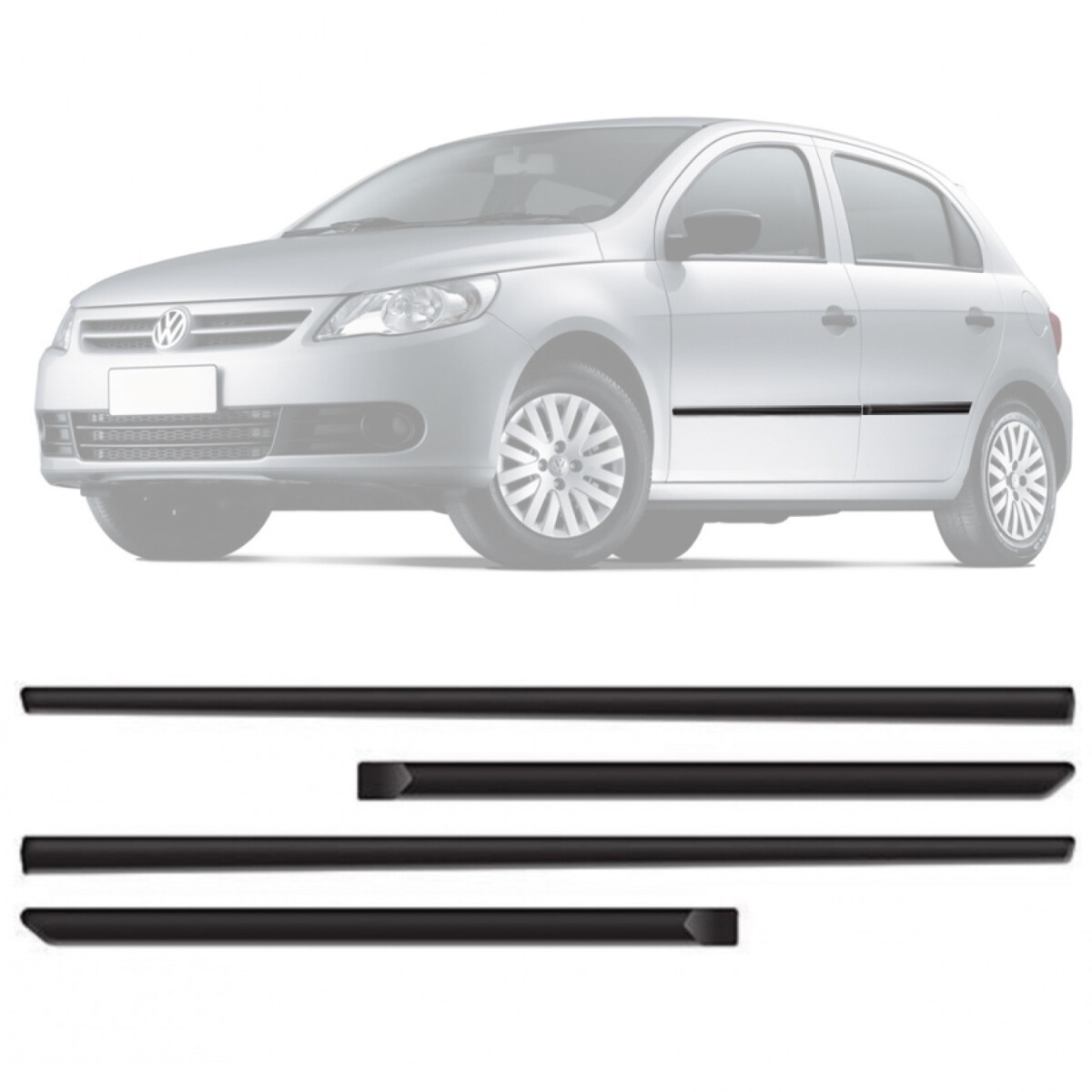 JUEGO DE MOLDURAS GOL G5 / G6 10/16 ANCHA 