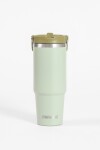 Mug vaso térmico grande acero verde
